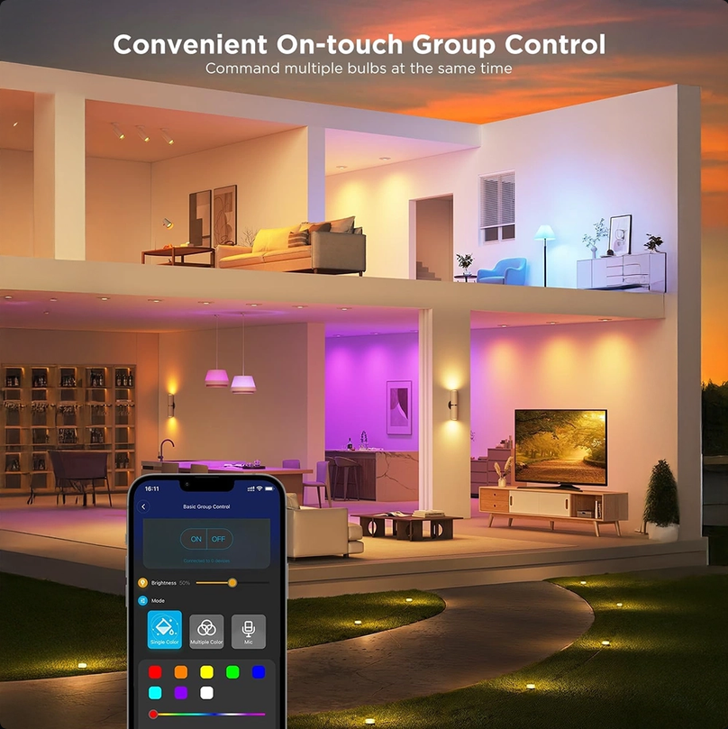Govee GU10 Smart LED Bulb | 2 Pack